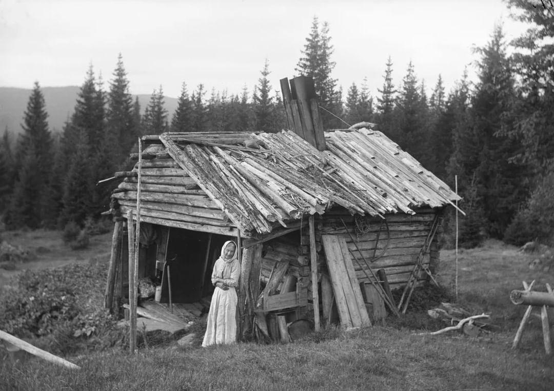 image  1 Historic Photographs - A woman and her house, 1916