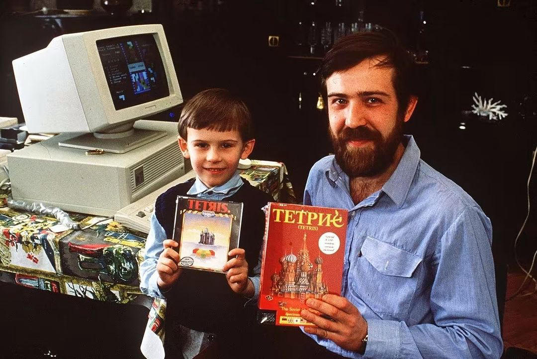 Historic Photographs - Alexey Pajitnov — Soviet programmer, the inventor of the game Tetris, 1980s