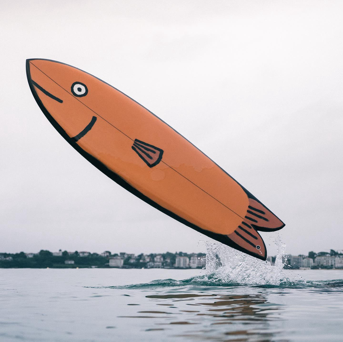 Jean Jullien - Super happy to present the four surfboards I’ve done with #fernandsurfboards