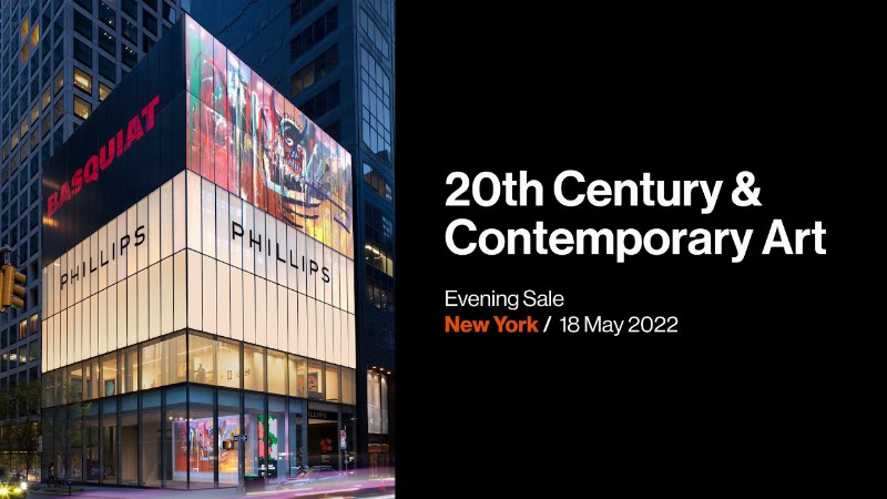 Livestream : 20th Century & Contemporary Art Evening Sale : Phillips New York