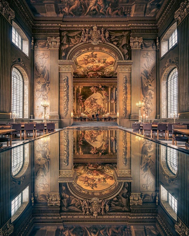 image  1 Painted hall in Greenwich - Old royal naval college