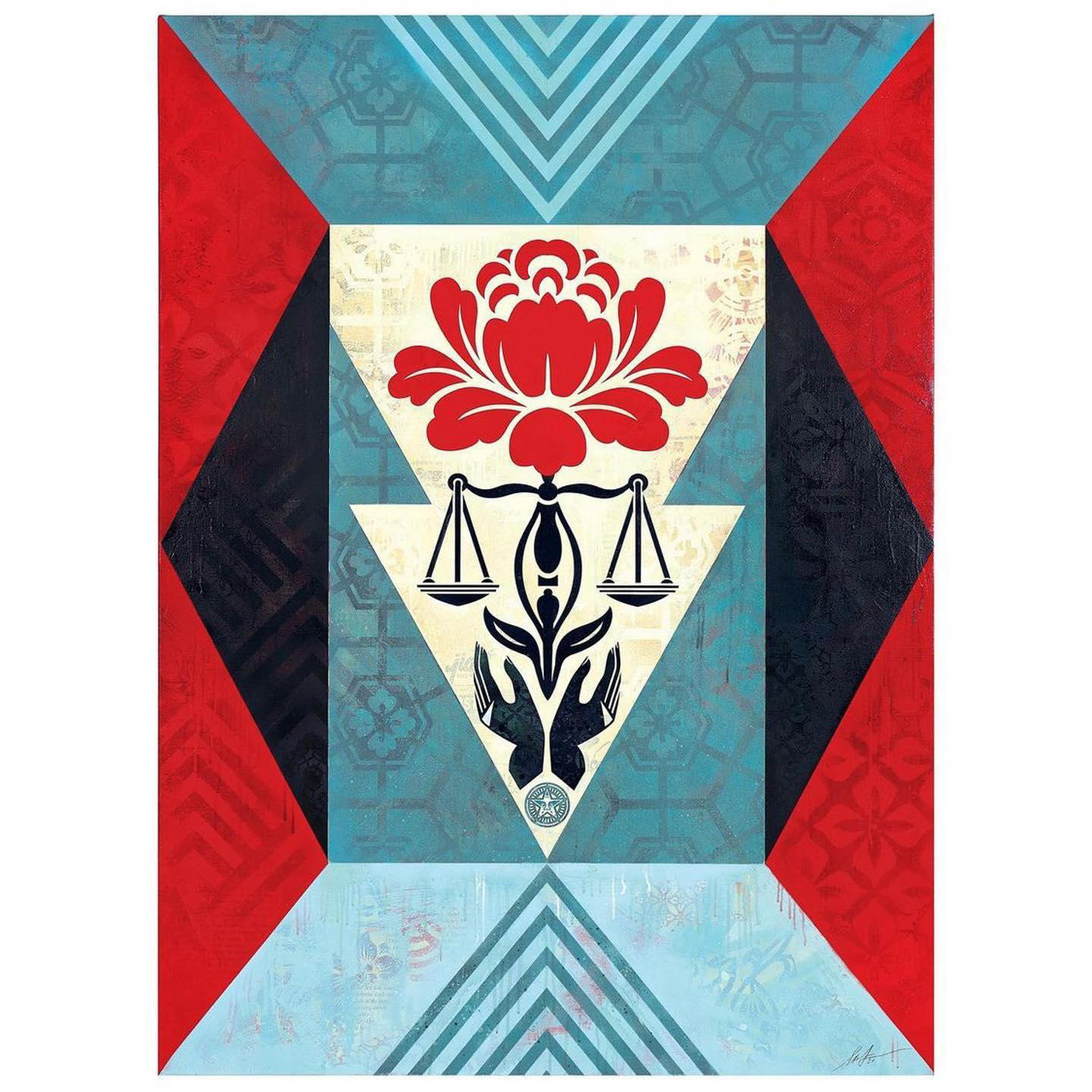 image  1 Shepard Fairey - I’m excited to announce my first-ever solo museum exhibition in Texas at #dallascon